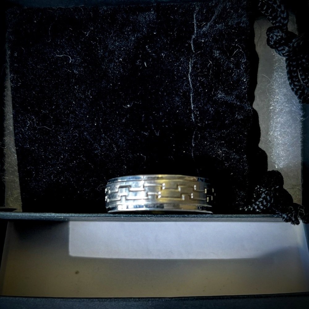 Sterling Silver Spinner Ring